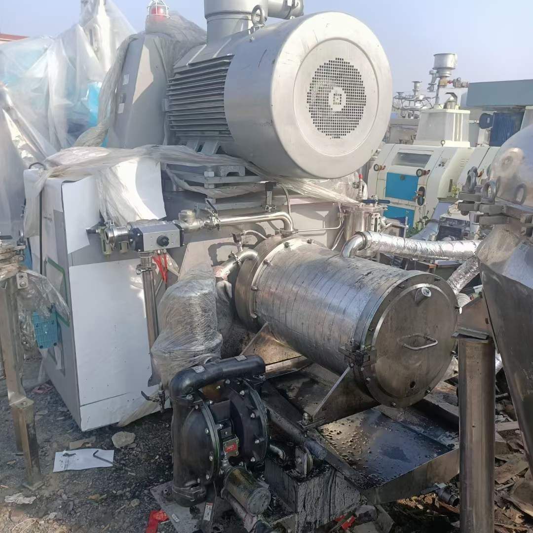 轉(zhuǎn)讓二手臥式砂磨機 一臺60L臥式陶瓷納米砂磨機