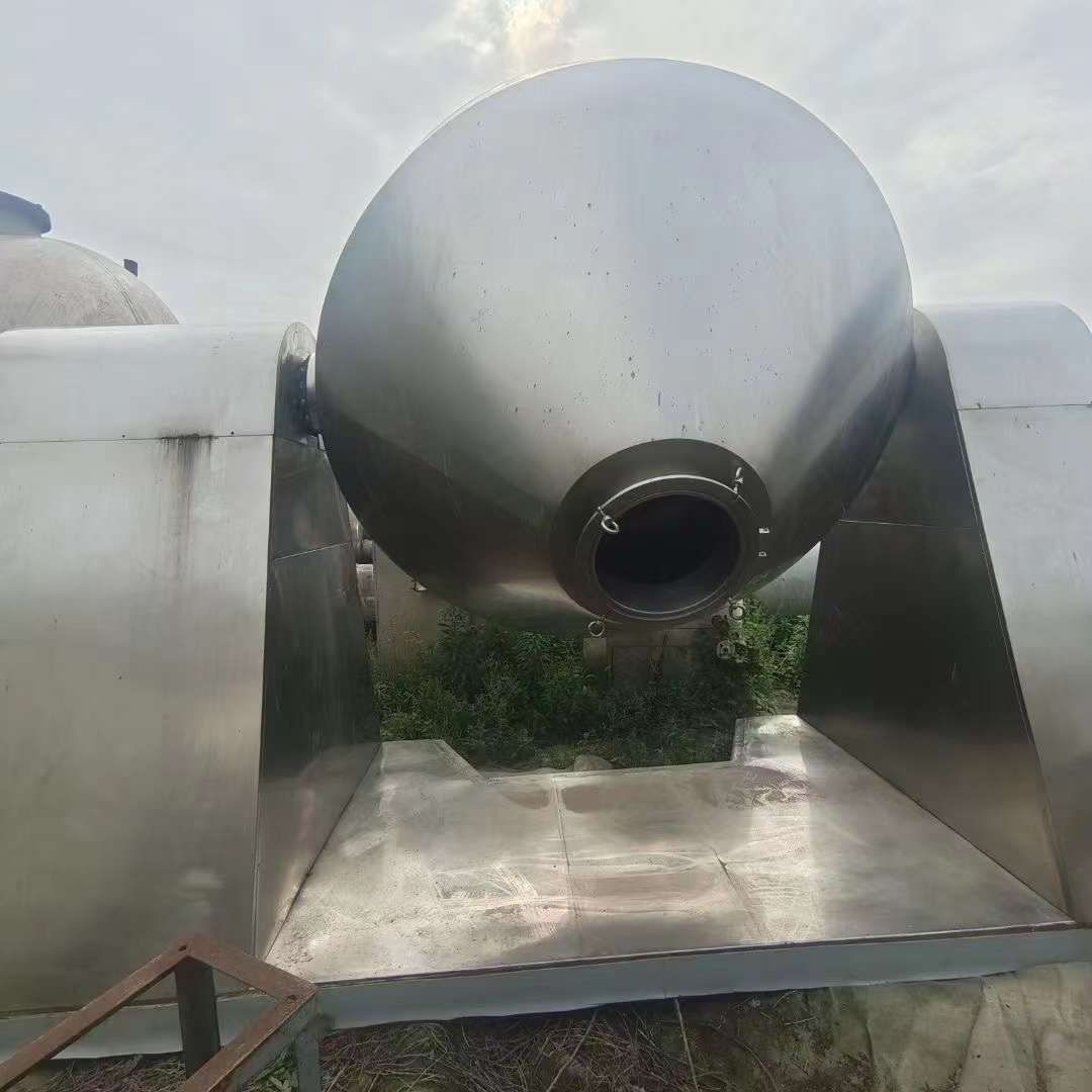 轉(zhuǎn)讓二手雙錐干燥機 一臺5000L316L材質(zhì)不銹鋼雙錐干燥機