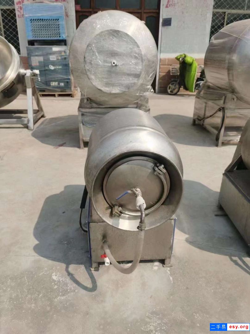 二手不銹鋼真空滾揉機(jī) 10臺(tái)50-100升實(shí)驗(yàn)滾揉機(jī)