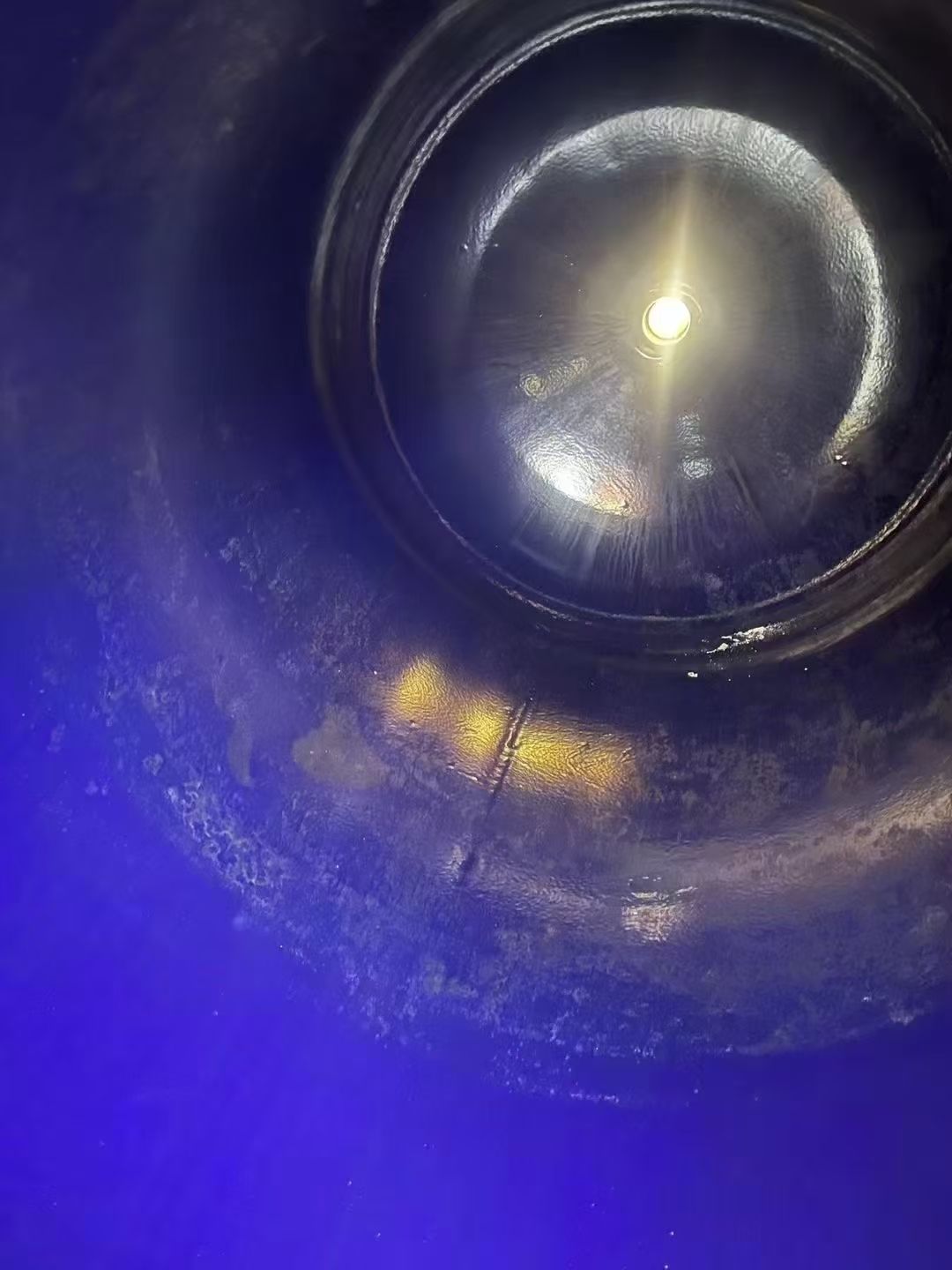 轉(zhuǎn)讓二手搪瓷儲罐 容積3000L-5000L現(xiàn)貨17臺立式搪瓷儲罐