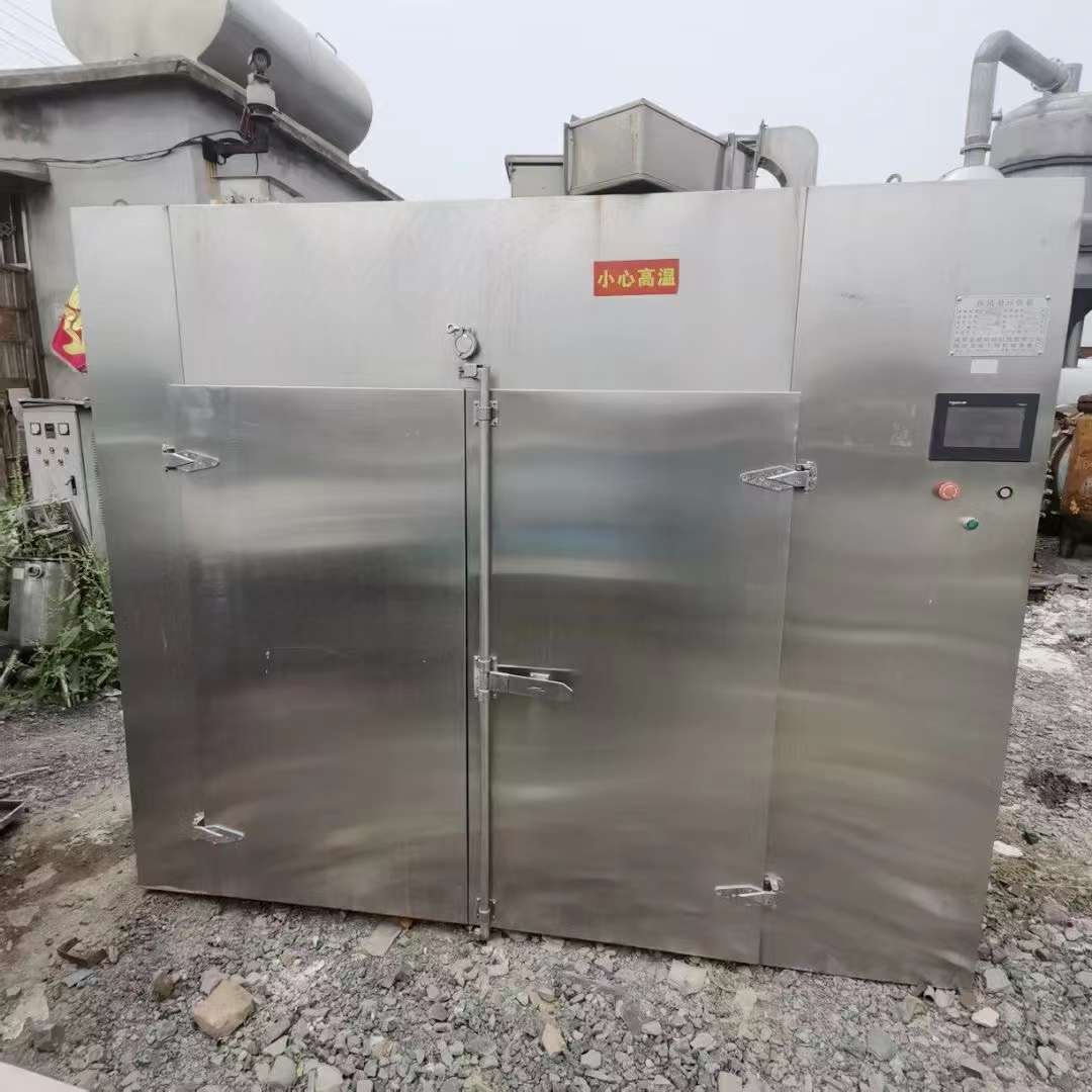 转让二手热风烘箱 一台两门两车电汽两用热风循环烘箱