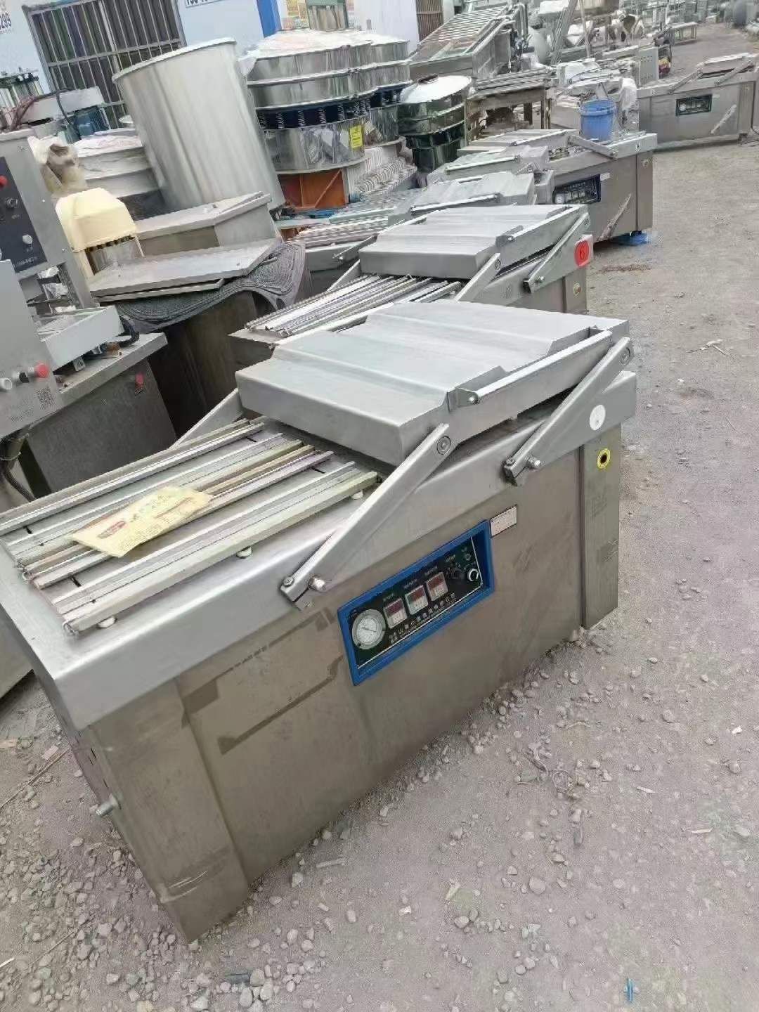 轉讓二手真空包裝機 10臺600型四室小康包裝機
