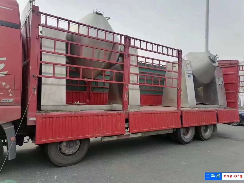 轉(zhuǎn)讓二手雙錐干燥機(jī) 兩臺(tái)3000L搪瓷雙錐干燥機(jī)