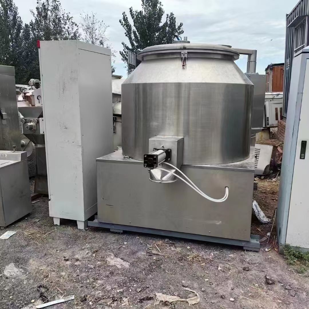 轉(zhuǎn)讓二手高速混合機(jī) 一臺容積1200L全不銹鋼食品級高速混合機(jī)