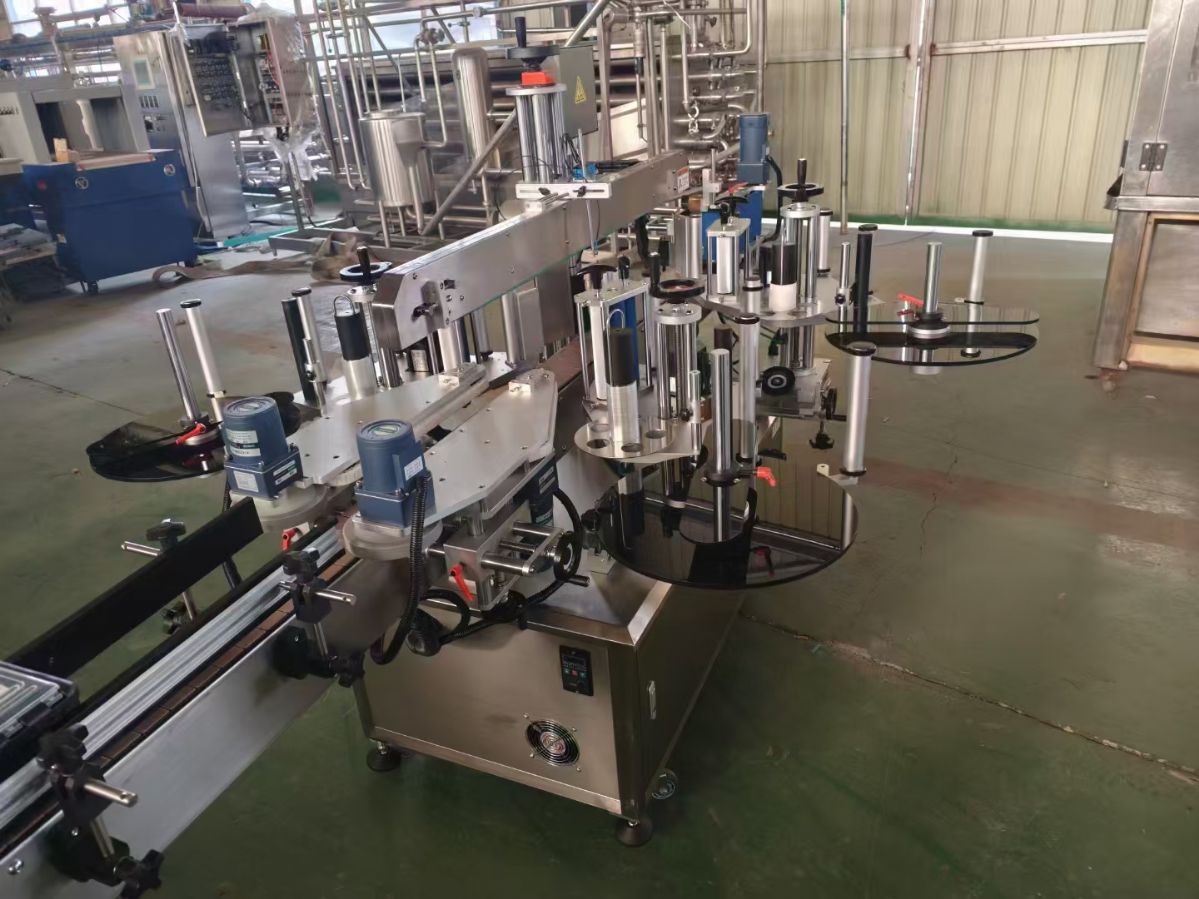 轉(zhuǎn)讓二手三面貼標機 一臺不干膠多功能全自動三面貼標機