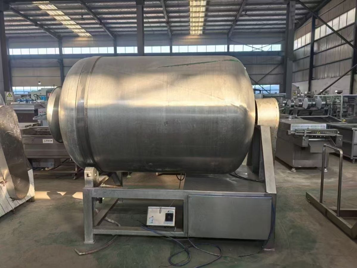 轉(zhuǎn)讓二手真空滾揉機 容積2000L-3000L變頻真空滾揉機