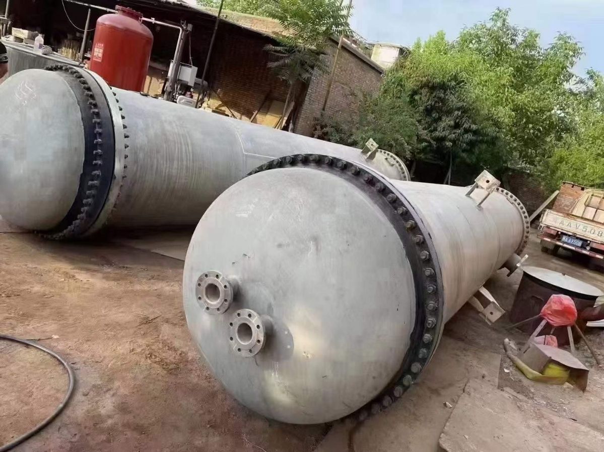 轉讓二手列管冷凝器 350平方-500平方不銹鋼列管冷凝器
