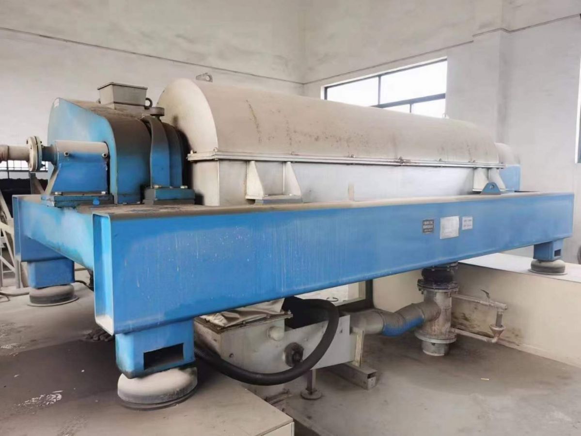 转让二手卧螺离心机 一台530型无锡中达产卧螺沉降离心机