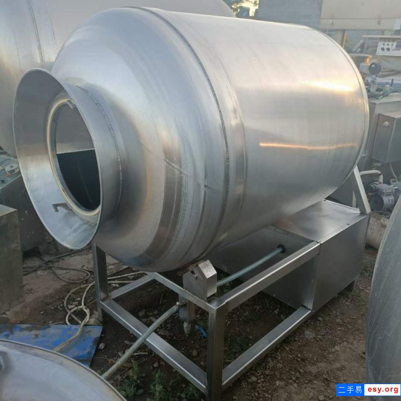 二手真空滾揉機 2臺600升不銹鋼滾揉機