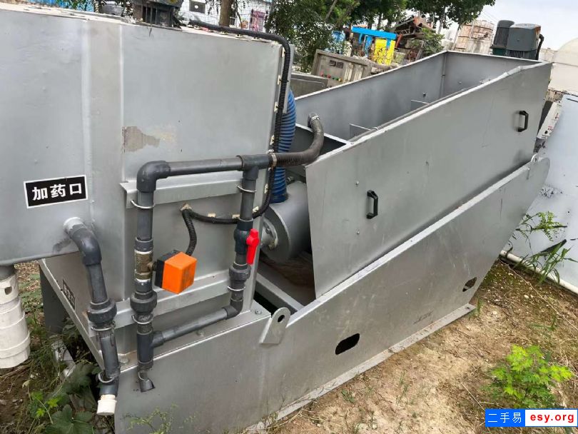轉讓二手疊螺脫水機 一臺301型污泥脫水機