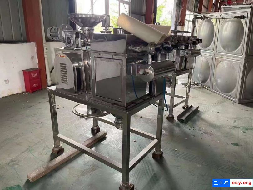 二手無塵粉碎機 2臺350型無塵粉碎機組