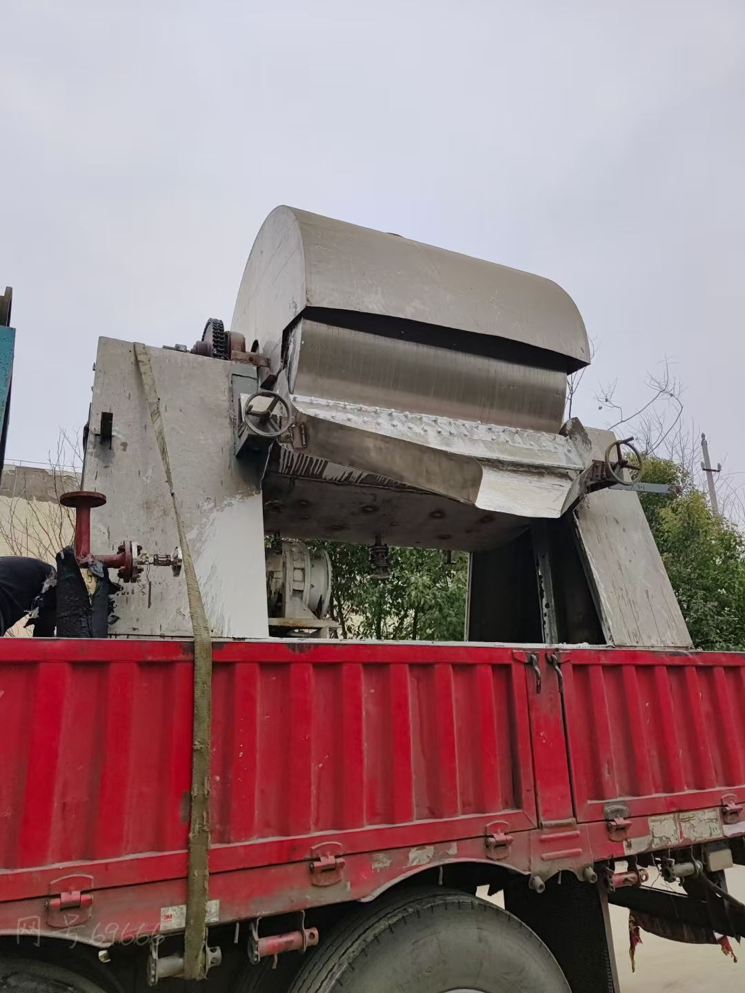 轉(zhuǎn)讓二手轉(zhuǎn)股切片機(jī) 一臺(tái)TGP-1500型筒式轉(zhuǎn)股切片機(jī)