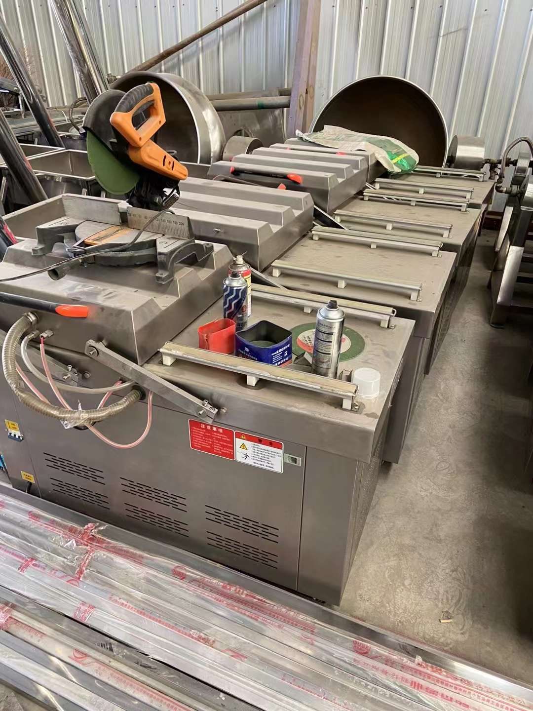 轉讓二手真空包裝機 五臺500型雙室真空包裝機