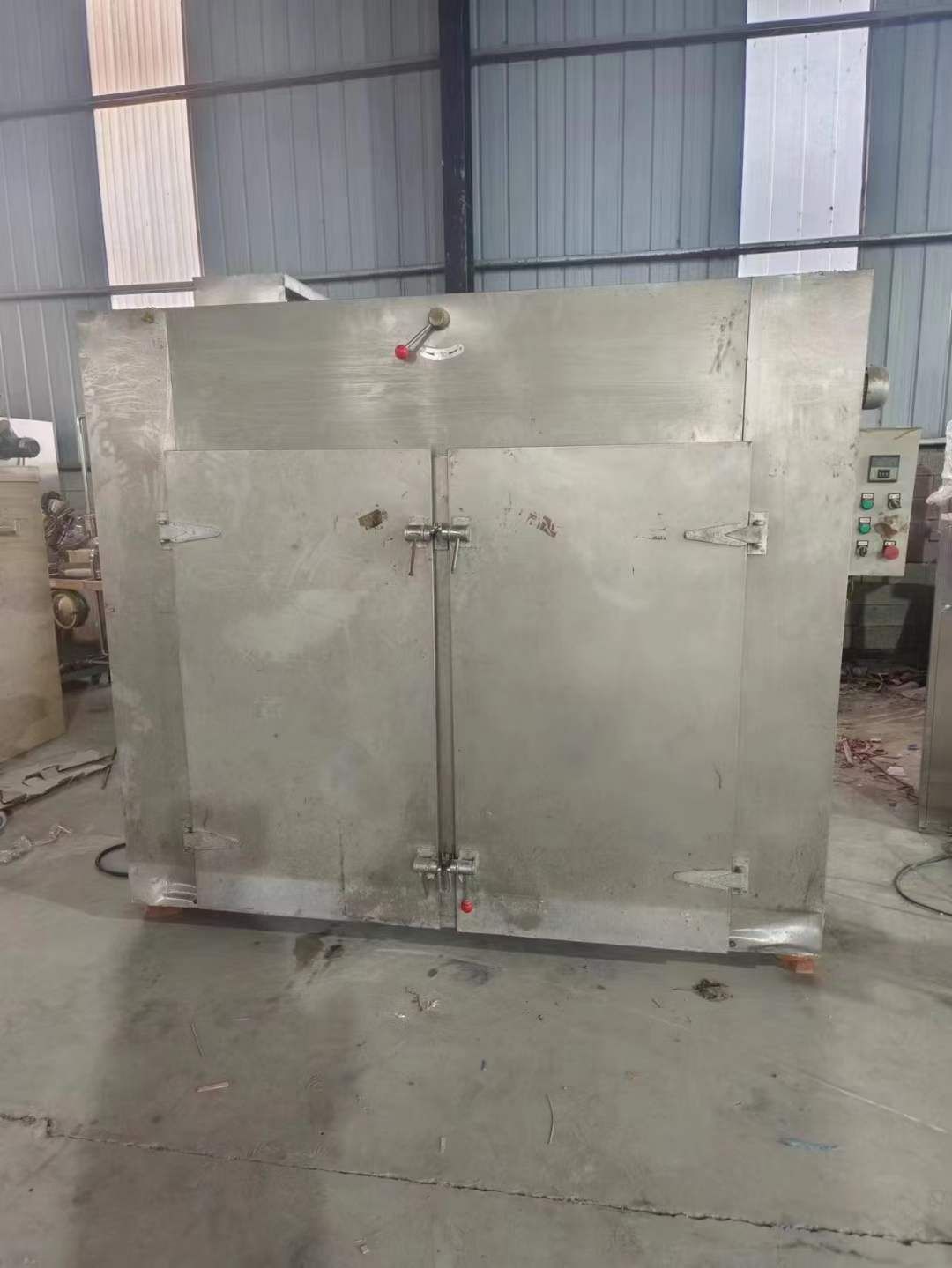 轉(zhuǎn)讓二手熱風(fēng)烘箱 一臺兩門四車電汽兩用熱風(fēng)循環(huán)烘箱