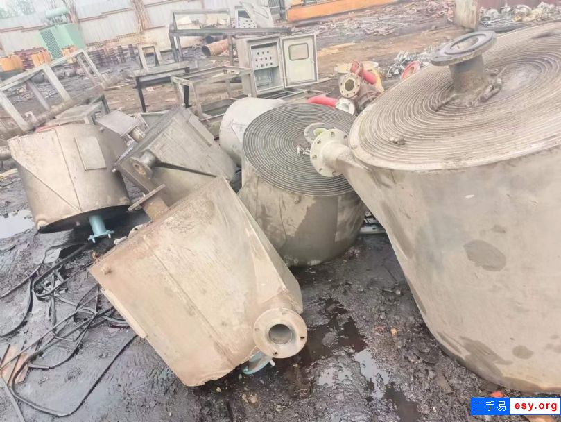 二手螺旋板換熱器 20-50平方多臺(tái)不銹鋼換熱器
