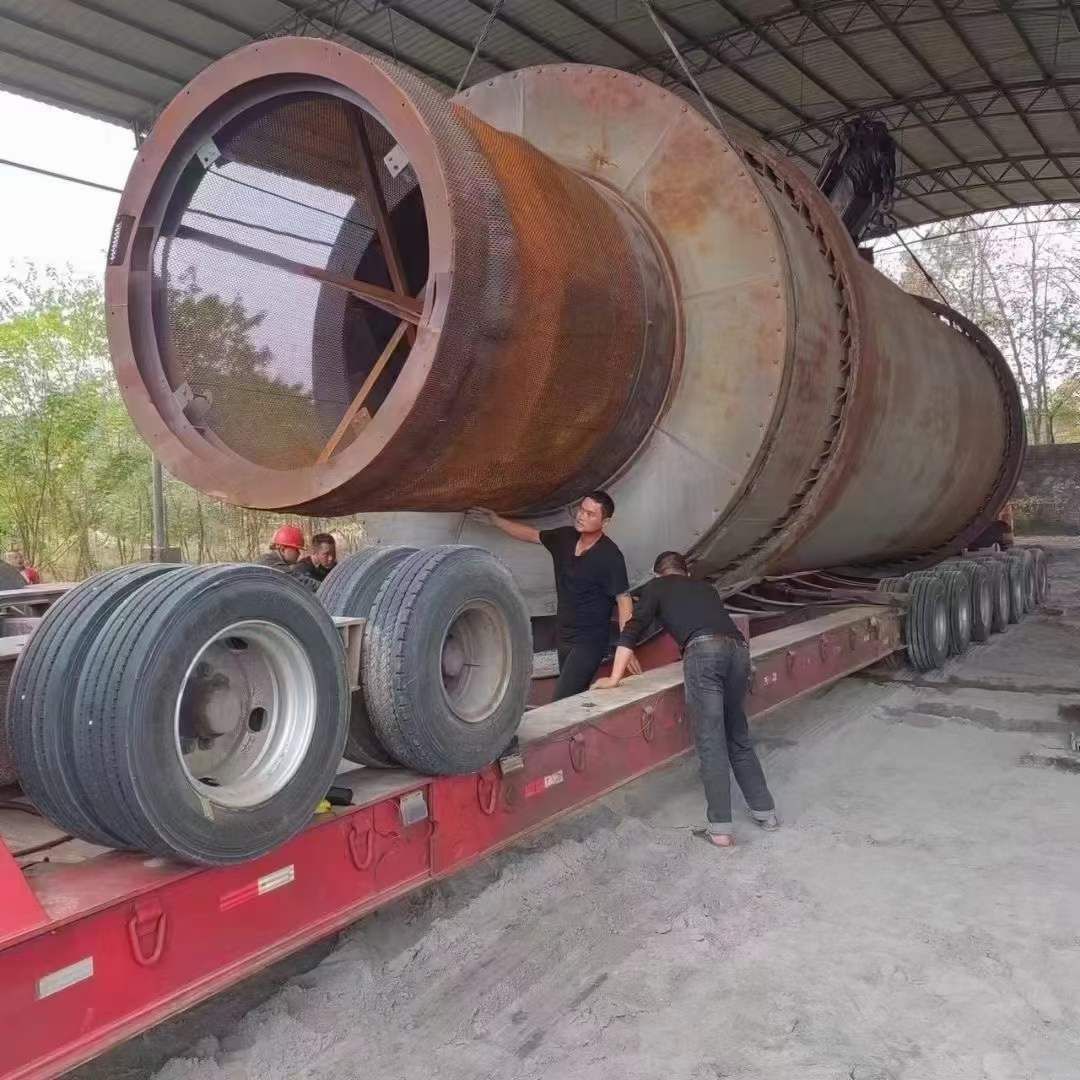 轉(zhuǎn)讓二手三回層烘干機 一臺3.6米X11米三筒烘干機