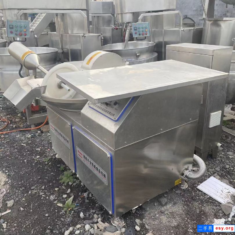 到貨一臺(tái)9成新不銹鋼斬拌機(jī) 80型高速斬拌機(jī)