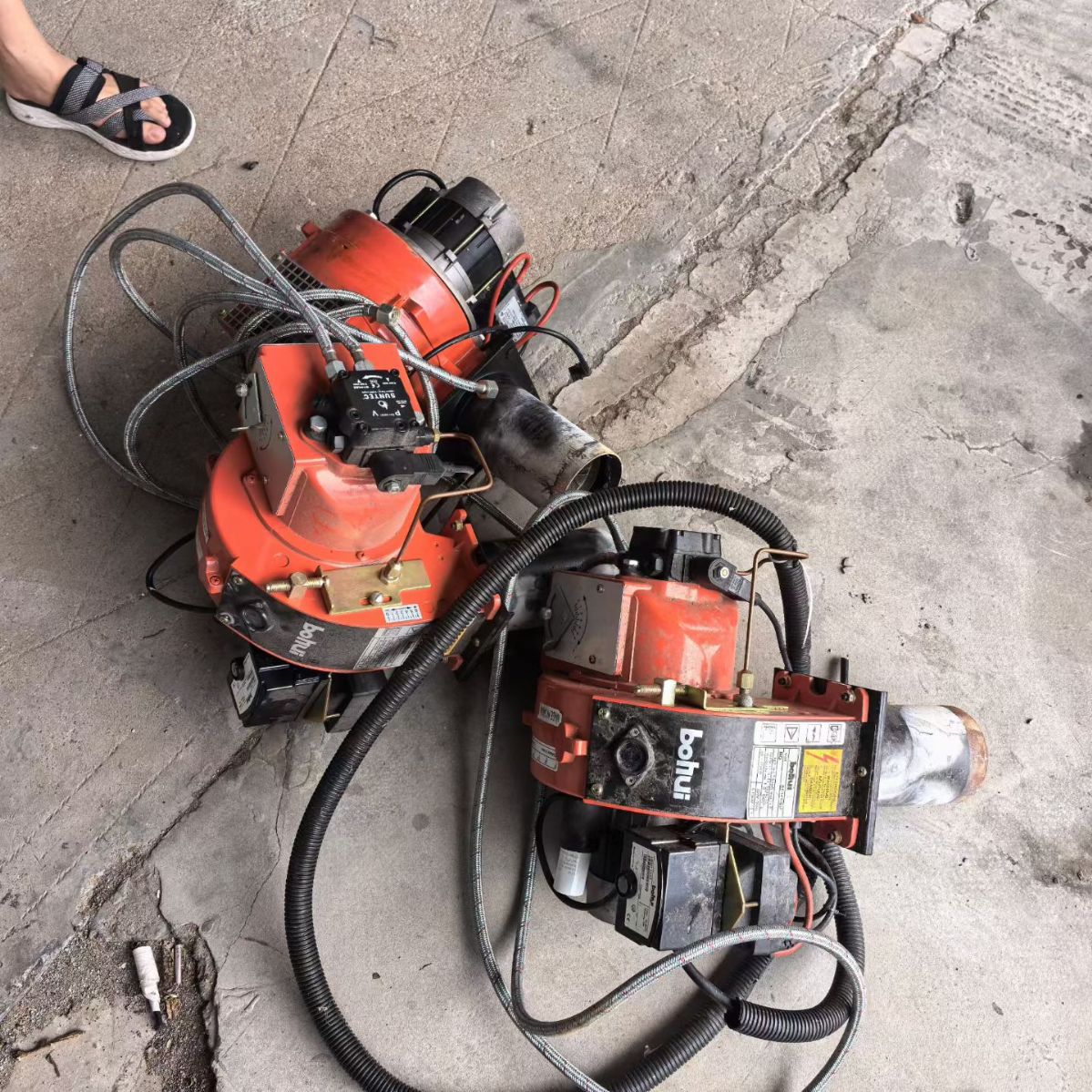 转让二手网带烘干机 一套18米9层生物质网带式烘干机