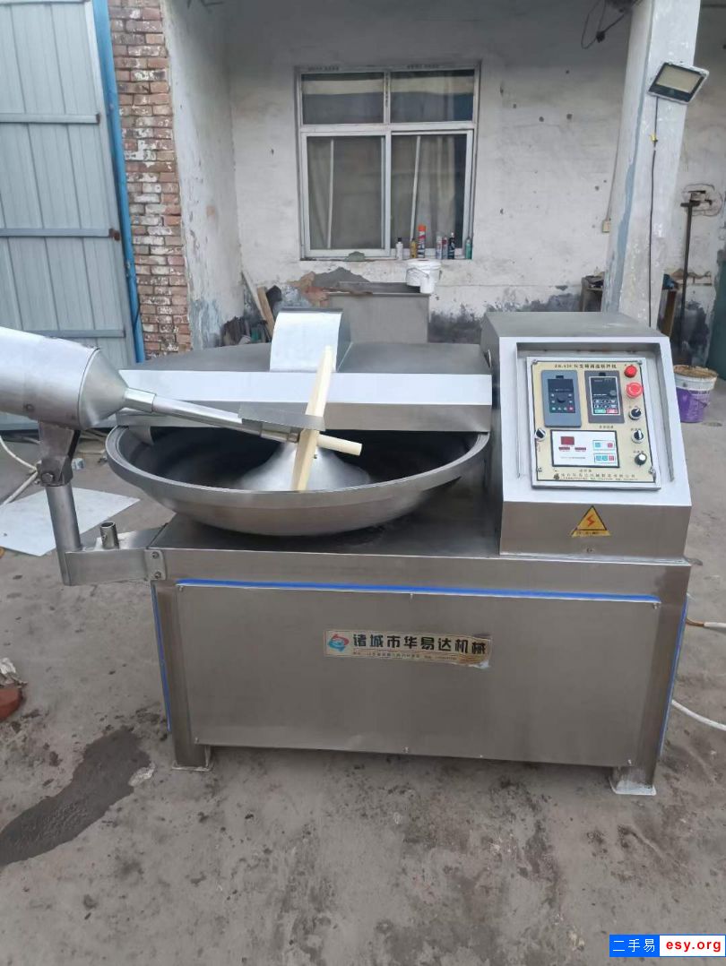 轉(zhuǎn)讓二手高速斬拌機 一臺80型變頻斬拌機