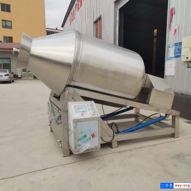 二手滾揉機 9.5成新1000L自動上料真空滾揉機