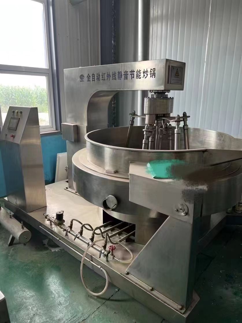 轉(zhuǎn)讓二手行星炒鍋 兩臺(tái)容積600L成都?？飘a(chǎn)燃?xì)馊詣?dòng)行星炒鍋