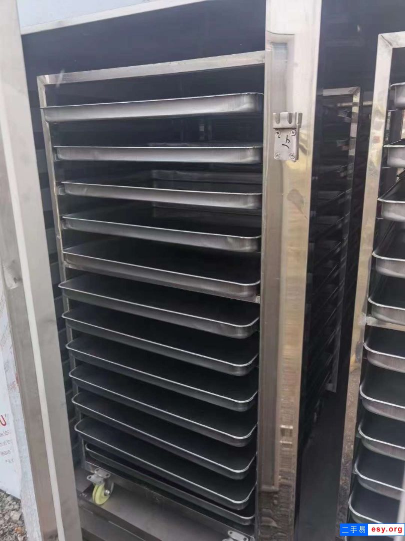 二手熱風循環(huán)烘箱 兩門四車電汽兩用烘箱