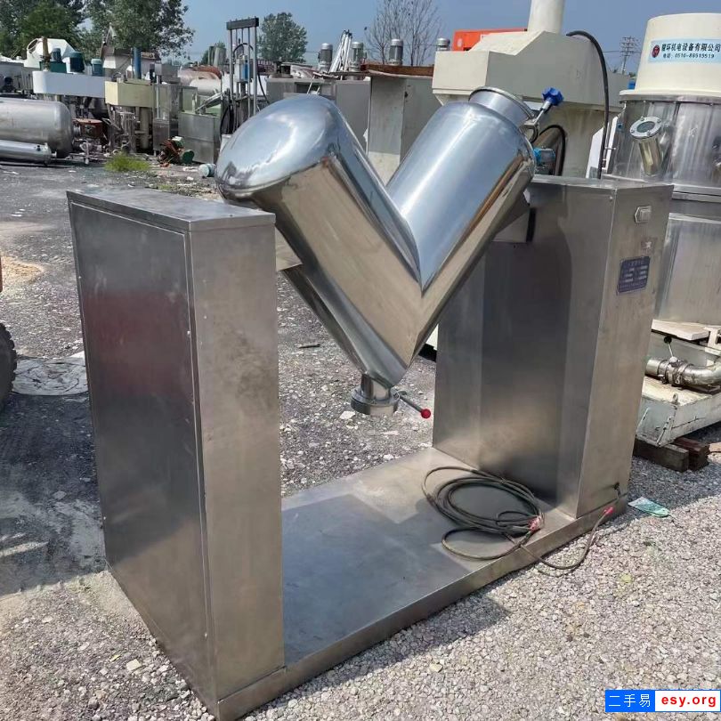 出售二手不銹鋼混合機 兩臺500LV型混合機
