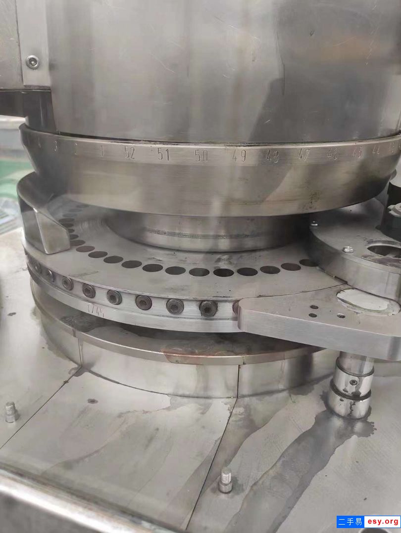 二手高速壓片機 52沖北京翰林旋轉壓片機