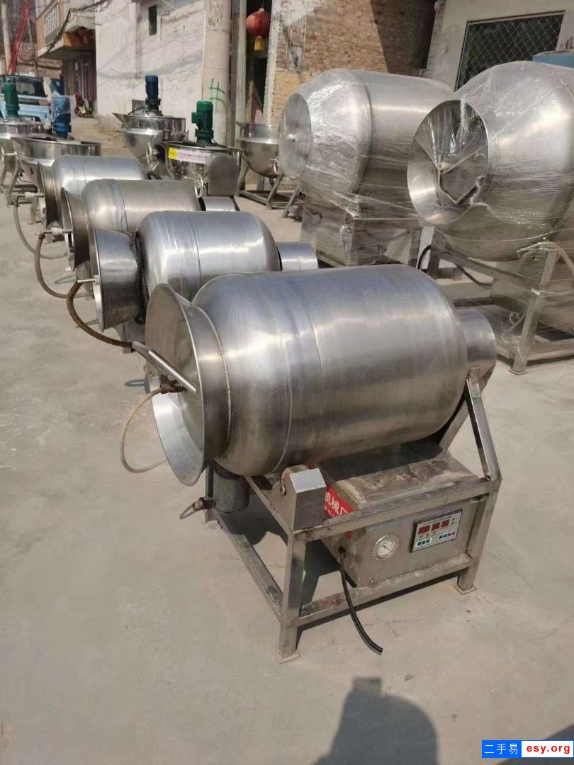 二手不銹鋼真空滾揉機(jī) 10臺(tái)50-100升實(shí)驗(yàn)滾揉機(jī)