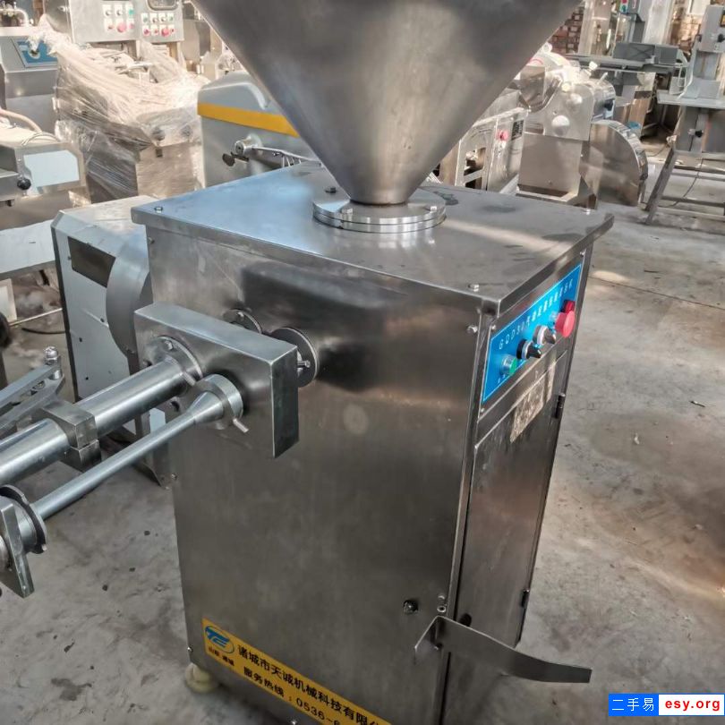 轉(zhuǎn)讓二手氣動灌腸機 一臺30型定量扭結(jié)灌腸機