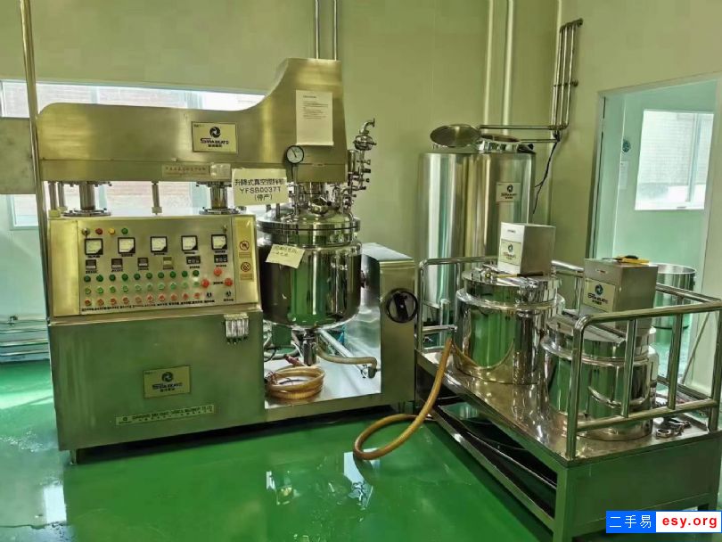 轉(zhuǎn)讓二手真空乳化機(jī) 50L-500L均質(zhì)乳化機(jī)