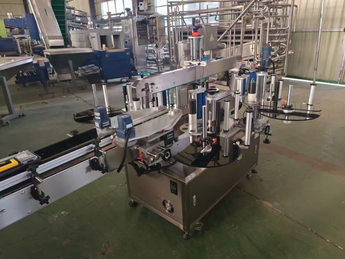 轉(zhuǎn)讓二手三面貼標機 一臺不干膠多功能全自動三面貼標機
