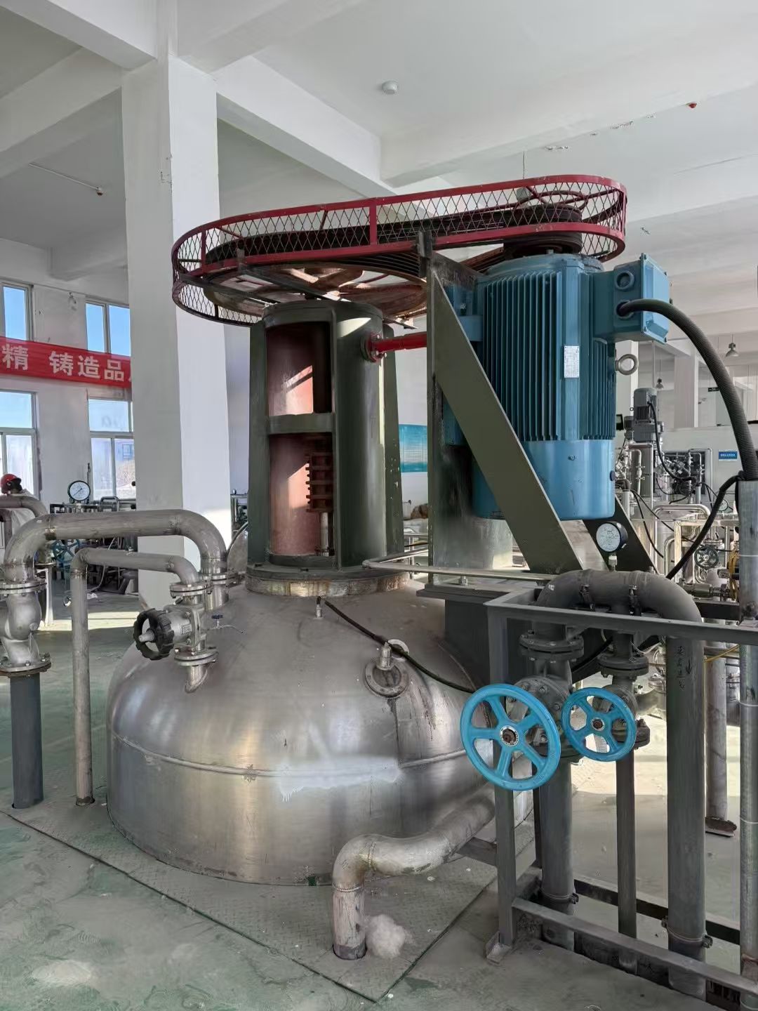 轉(zhuǎn)讓二手生物發(fā)酵罐 四臺容積30立方全不銹鋼攪拌生物發(fā)酵罐
