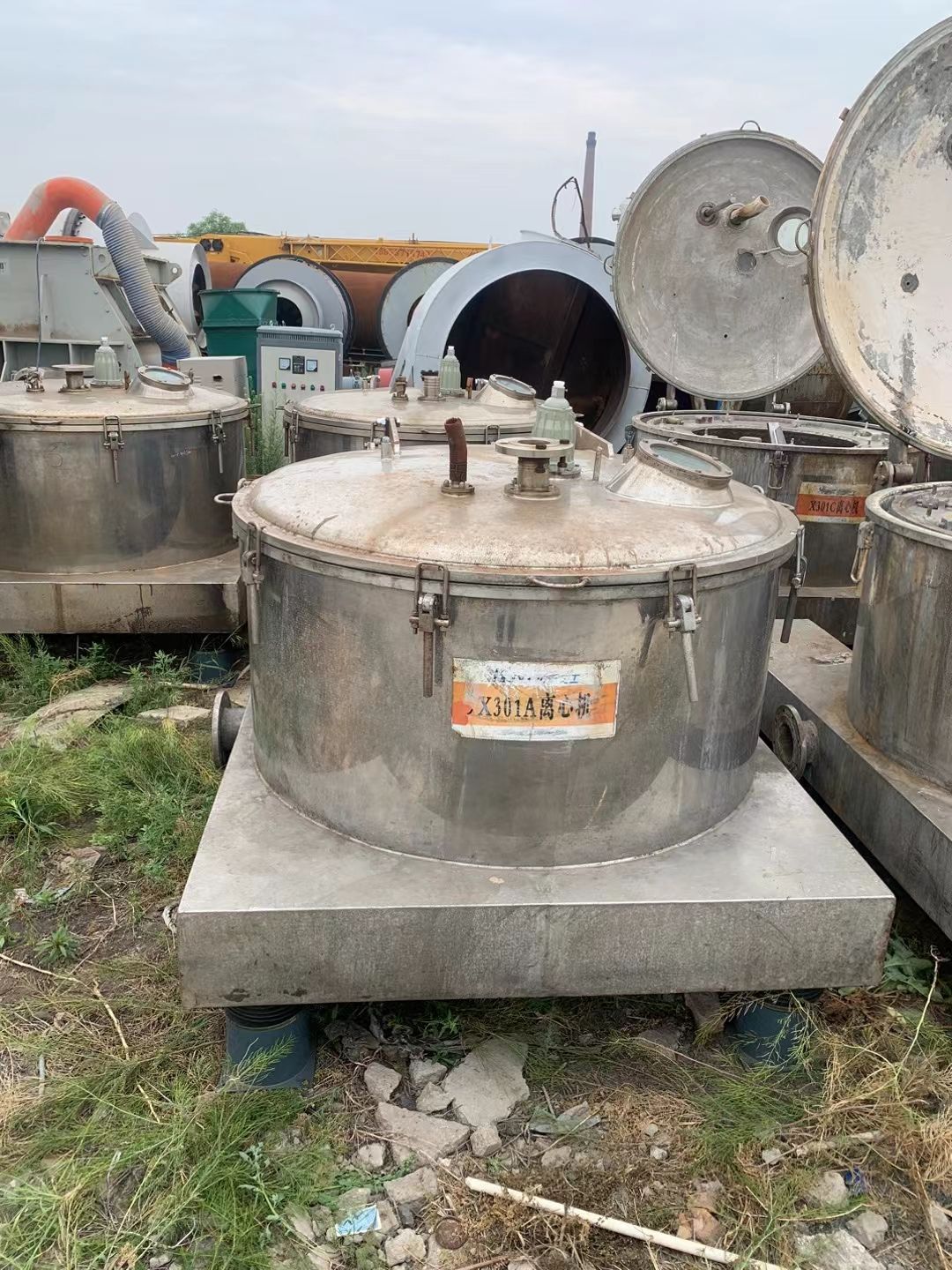 轉讓二手吊帶離心機 五臺1250型華大產平板吊帶離心機