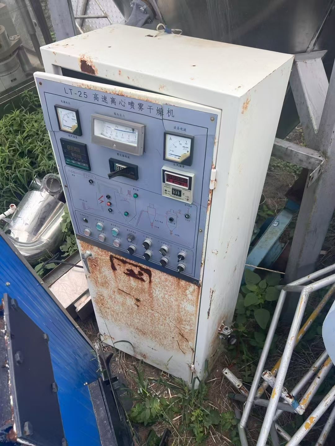 轉(zhuǎn)讓二手噴霧干燥機(jī) 一套25型全不銹鋼離心噴霧式干燥機(jī)