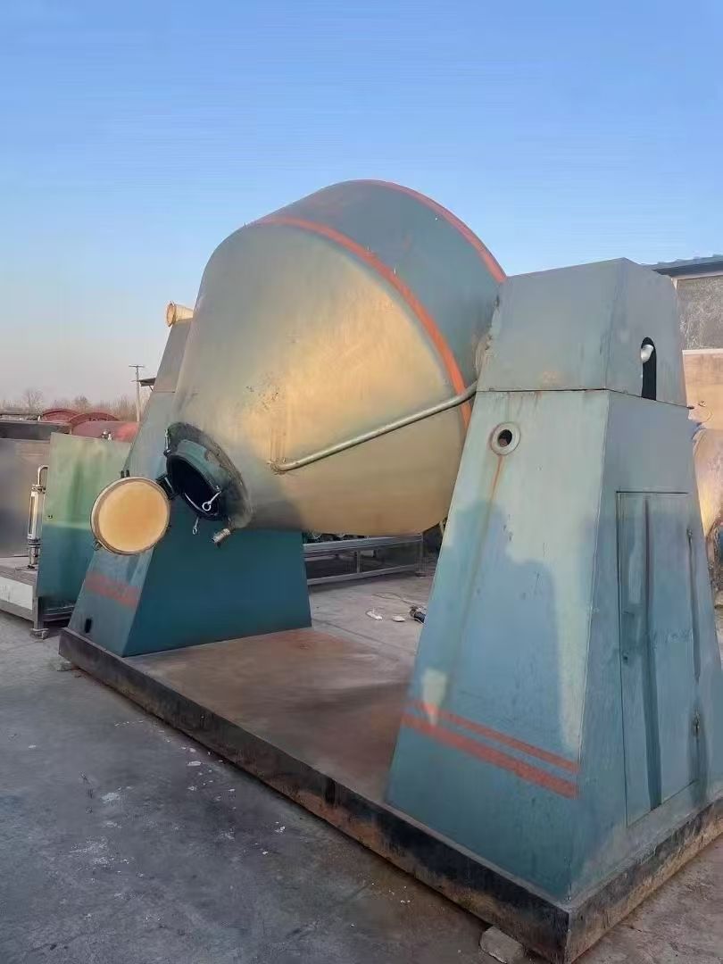 轉(zhuǎn)讓二手雙錐干燥機 容積3000L-5000L內(nèi)搪瓷真空回轉(zhuǎn)雙錐干燥機