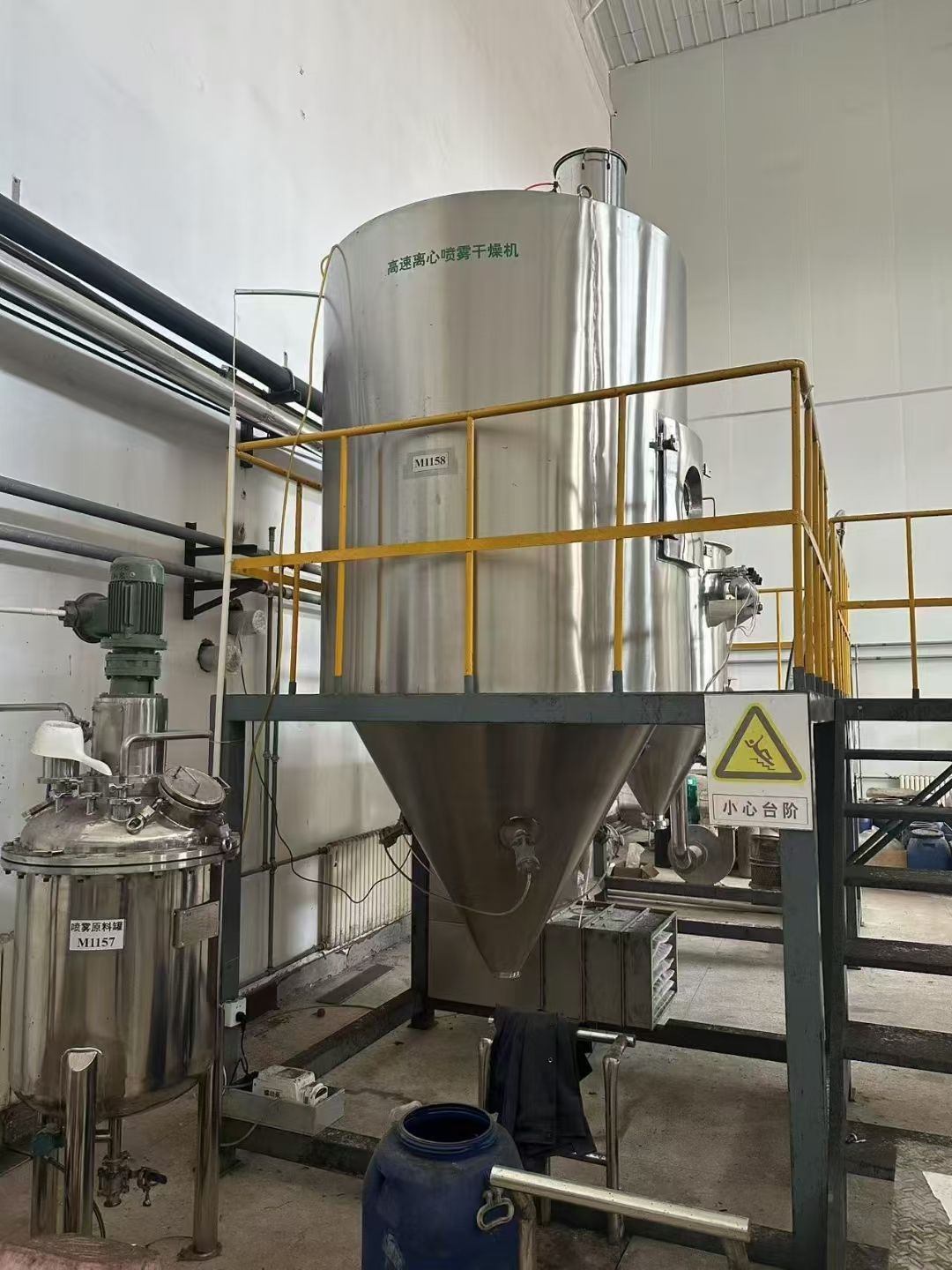 轉(zhuǎn)讓二手噴霧干燥機(jī) 一套15型高速離心式噴霧干燥機(jī)