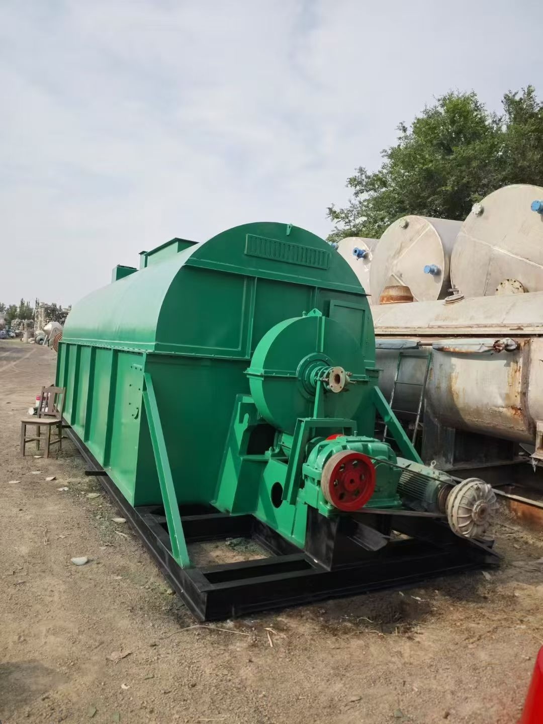 转让二手管束干燥机 一台面积300平方江苏纵横产管束干燥机