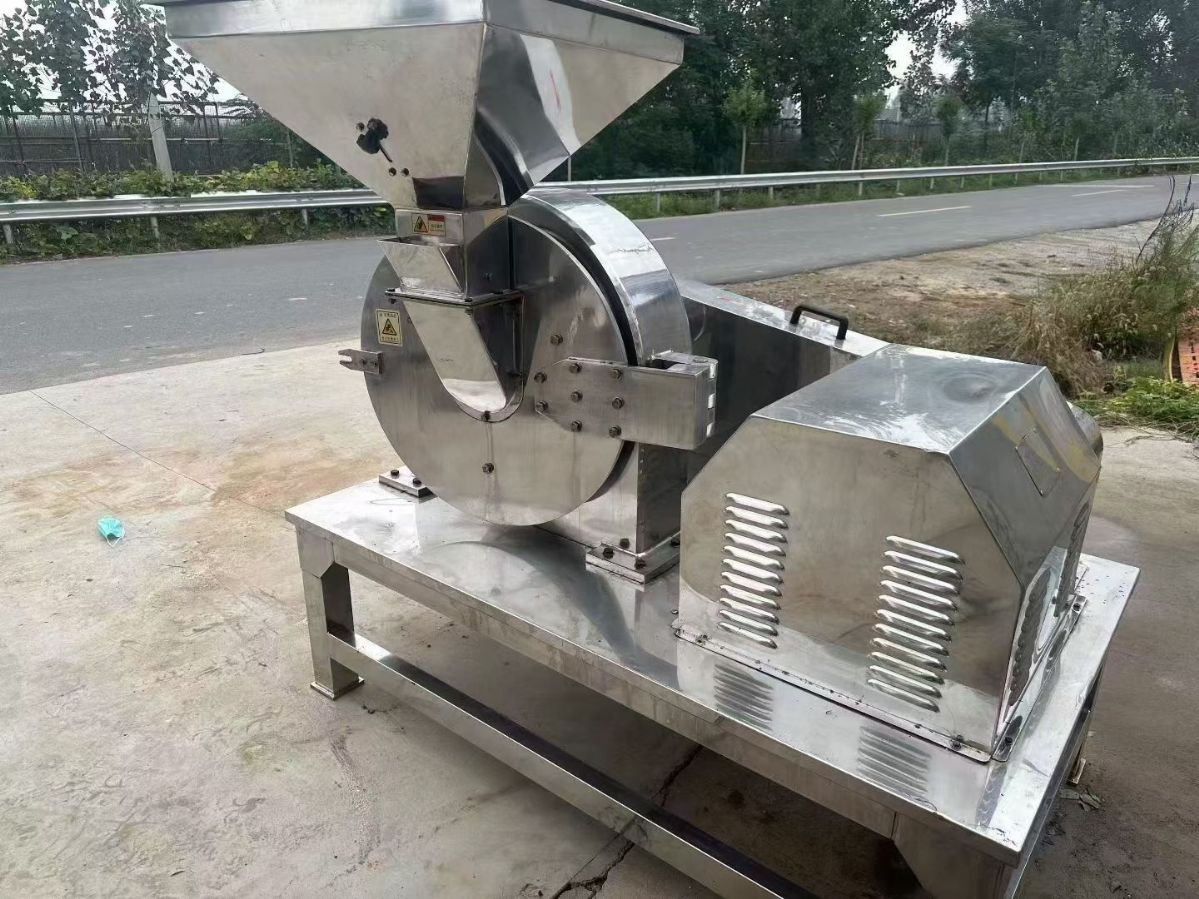 转让二手脉冲除尘粉碎机 一套WF-60B齿盘脉冲除尘粉碎机