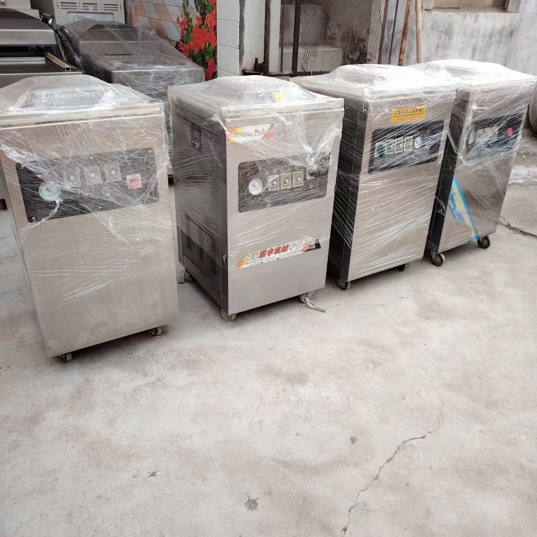 轉(zhuǎn)讓二手真空包裝機(jī) 五臺(tái)400-600型單室真空包裝機(jī)