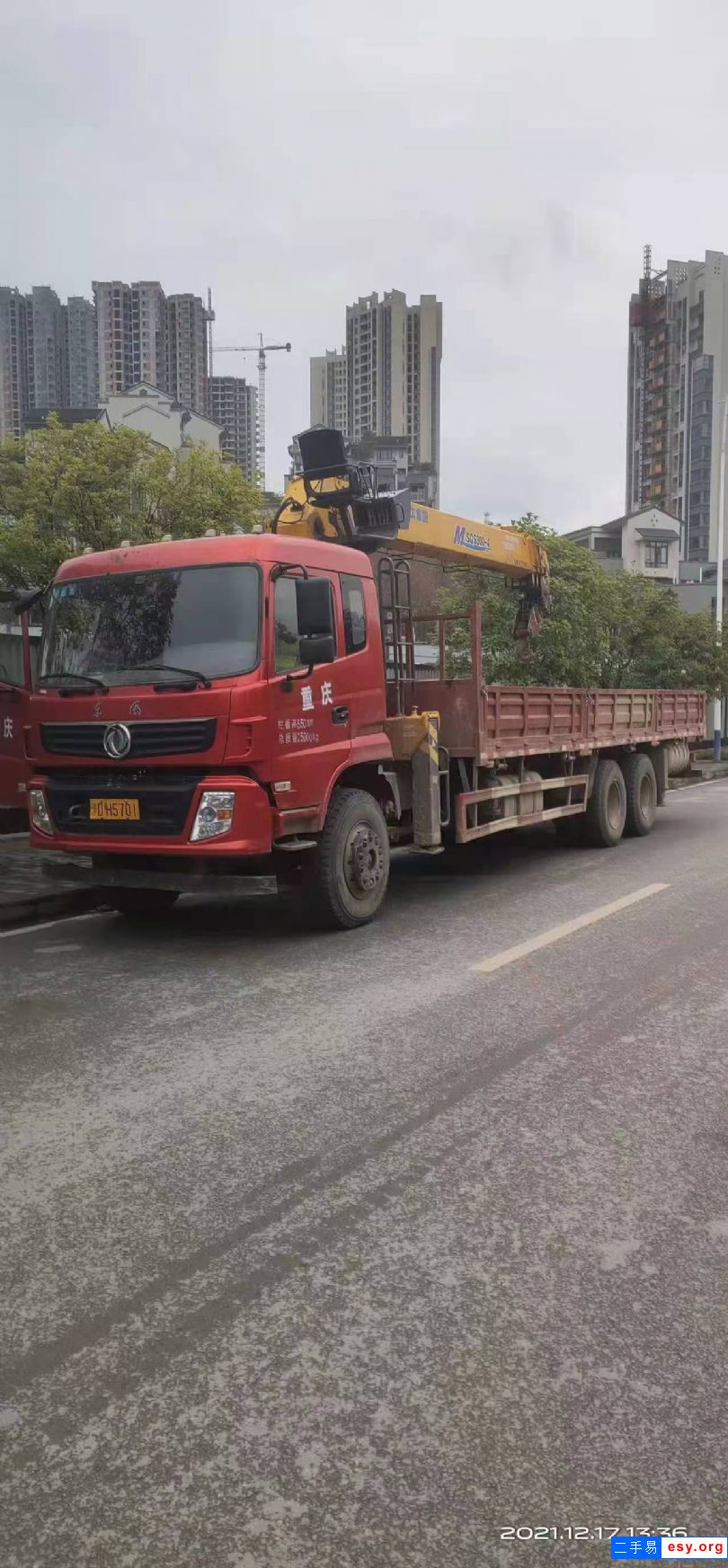 低價轉(zhuǎn)讓5噸6.3噸8噸12噸隨車吊 國五精品二手