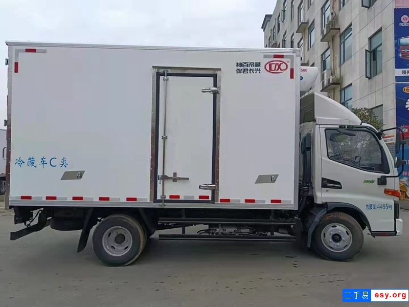 低價(jià)出售國(guó)六江淮藍(lán)牌4.2米冷藏車(chē) 新車(chē)二手價(jià)