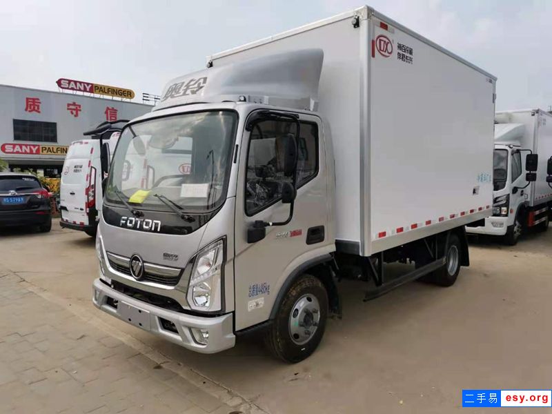 轉(zhuǎn)讓藍(lán)牌4.2米廂式冷藏車 新車二手廠家直銷