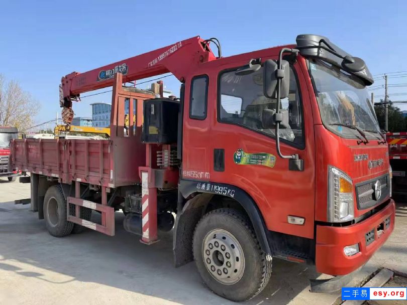 低價轉(zhuǎn)讓5噸6.3噸8噸12噸隨車吊 國五精品二手