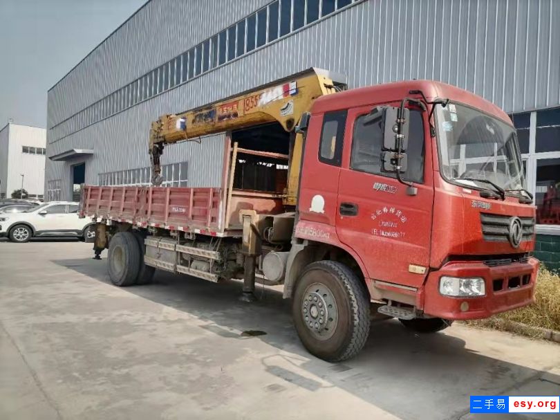 低價出售7.8成新8噸-12噸隨車吊 包過戶可按揭