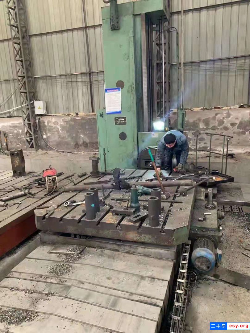 處理二手中捷TPX6213x90落地銑鏜床二手落地鏜二手鏜床