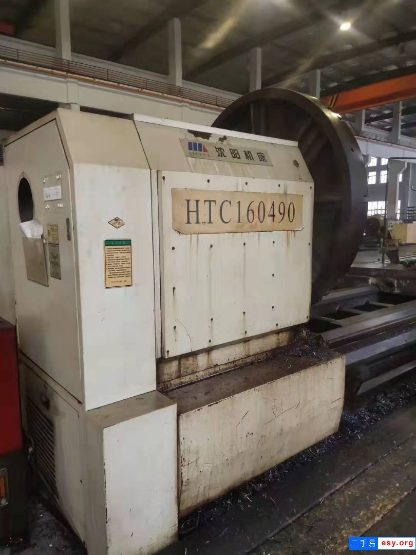 轉(zhuǎn)讓二手沈陽HTC160490數(shù)控臥式車床二手數(shù)控車