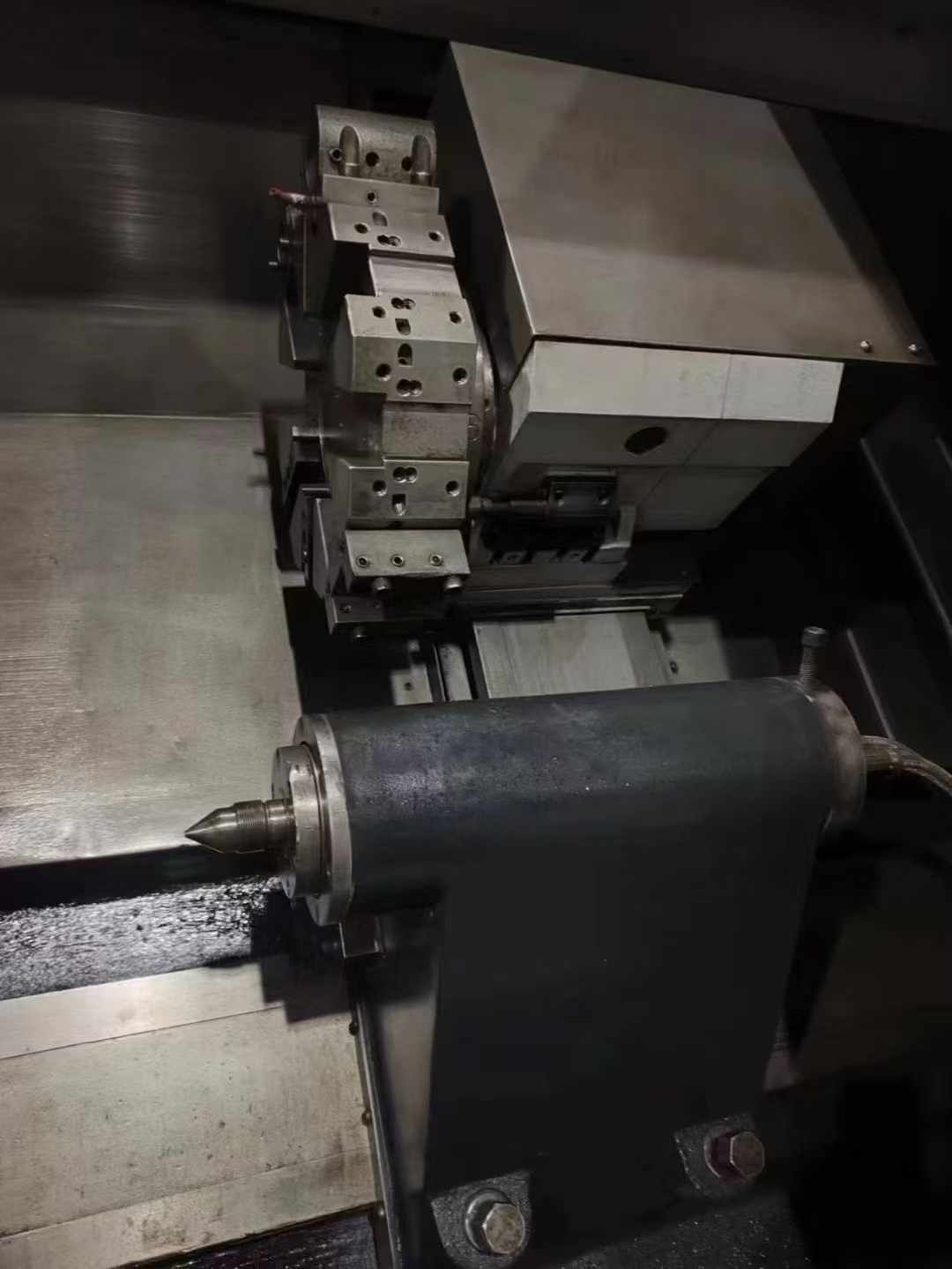 出售二手紐威NL504SA數控斜身車床車削直徑500