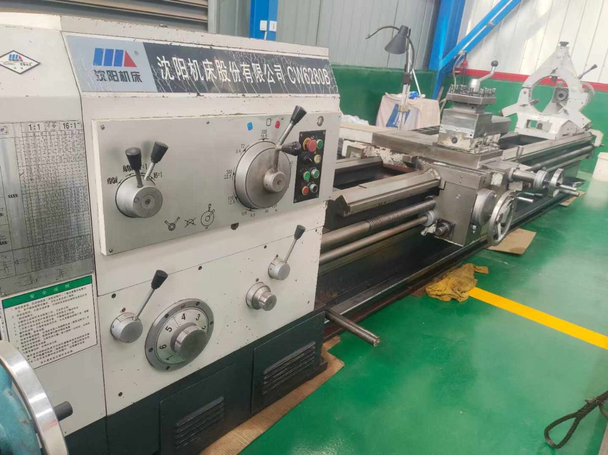處理二手沈陽CW6280Bx4米臥式車床主軸通孔105