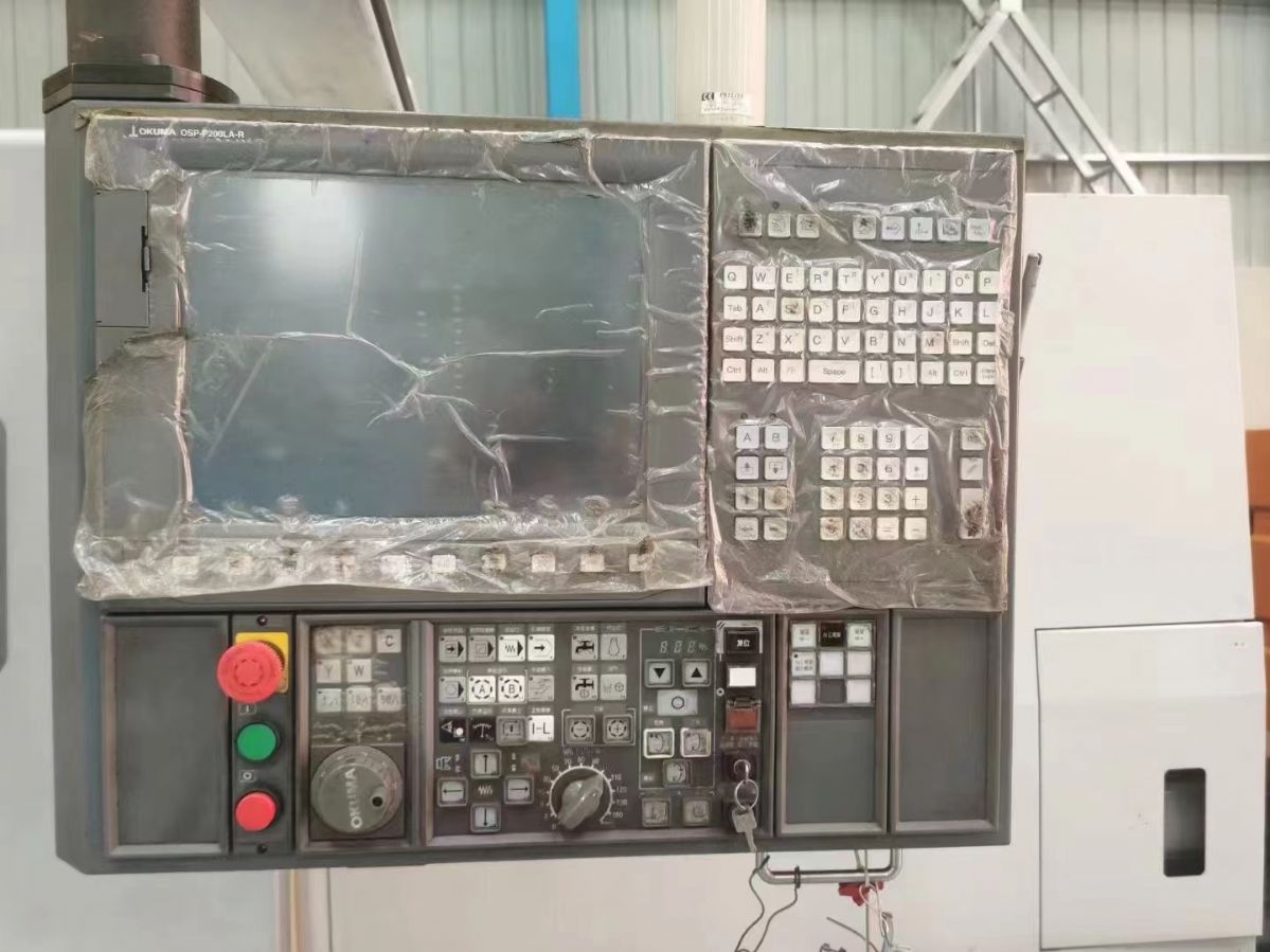 出售二手大隈LB4000EX-R數(shù)控斜身車加工直徑480
